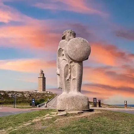 Apartamento Muy Grande En A Coruna Daire